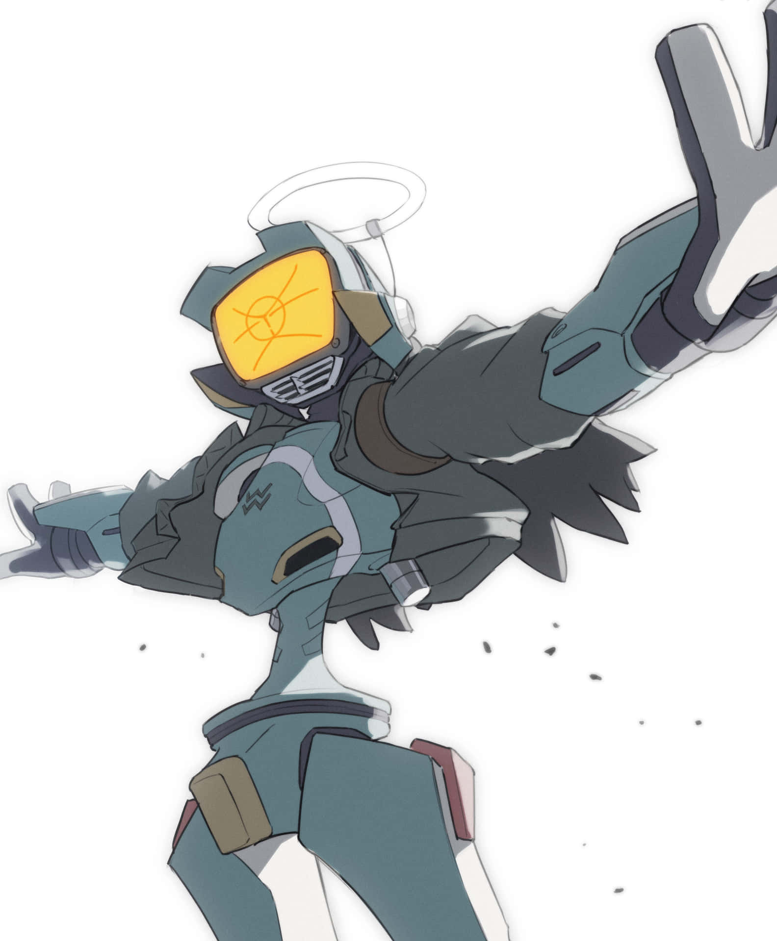 FLCL Canti - A Unique Anime Character Wallpaper