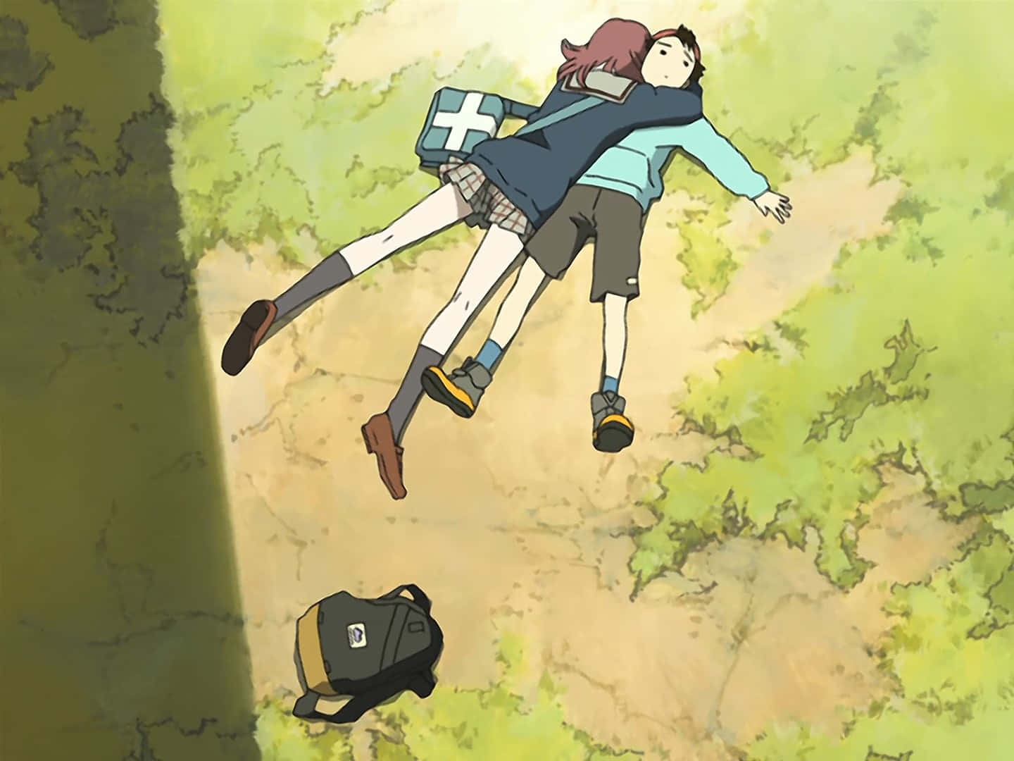 A still from the iconic anime series, FLCL