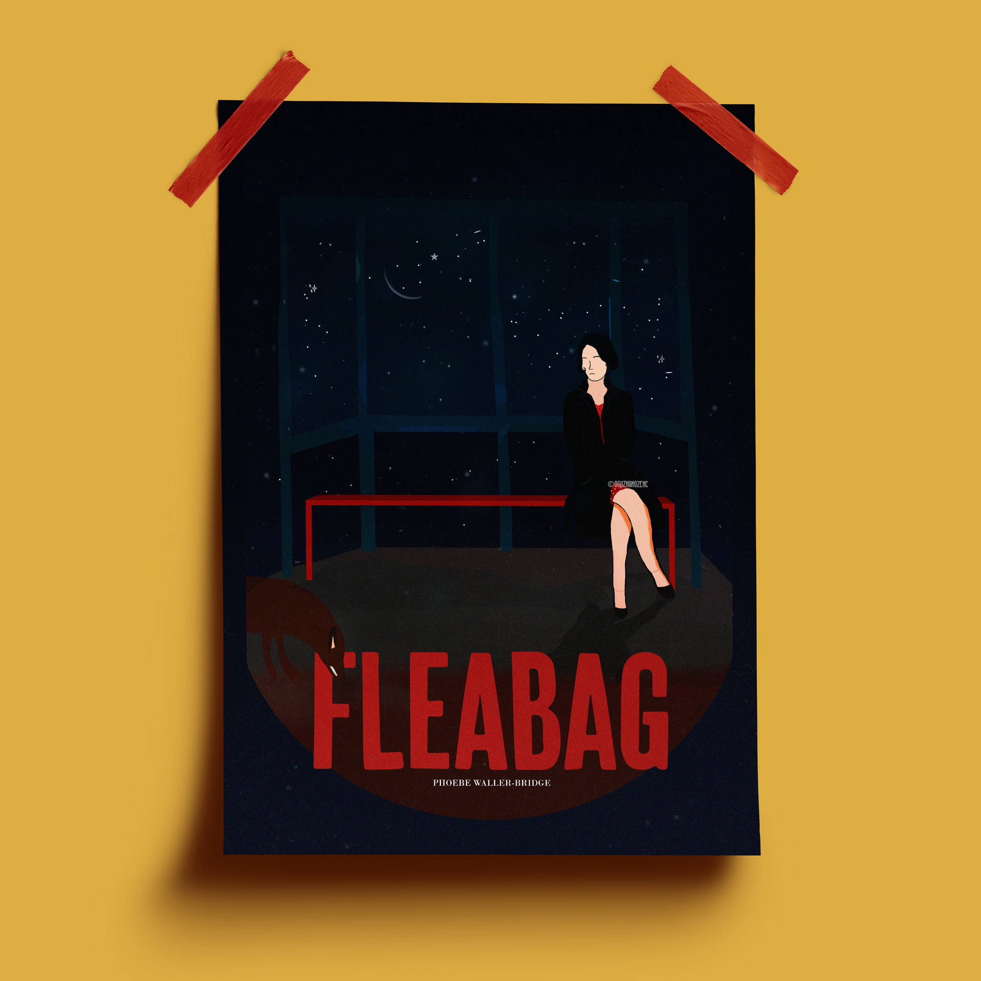 Fleabag Taped Art Print