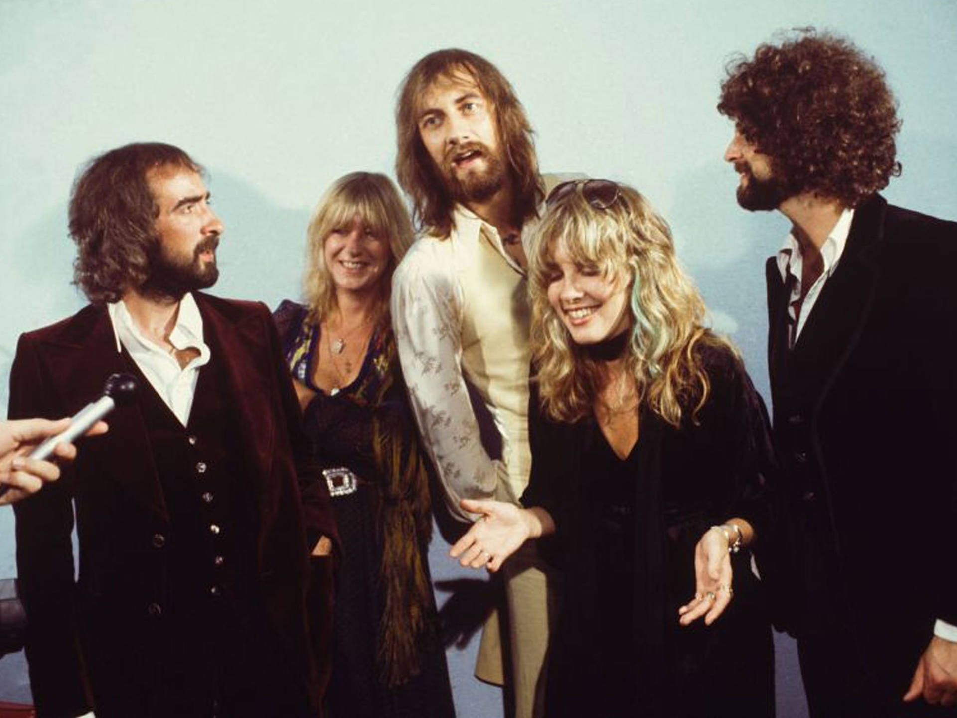 Fleetwood Mac Candid Smiling Wallpaper