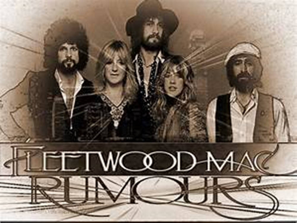 Fleetwood Mac Rumours Vintage Album Wallpaper