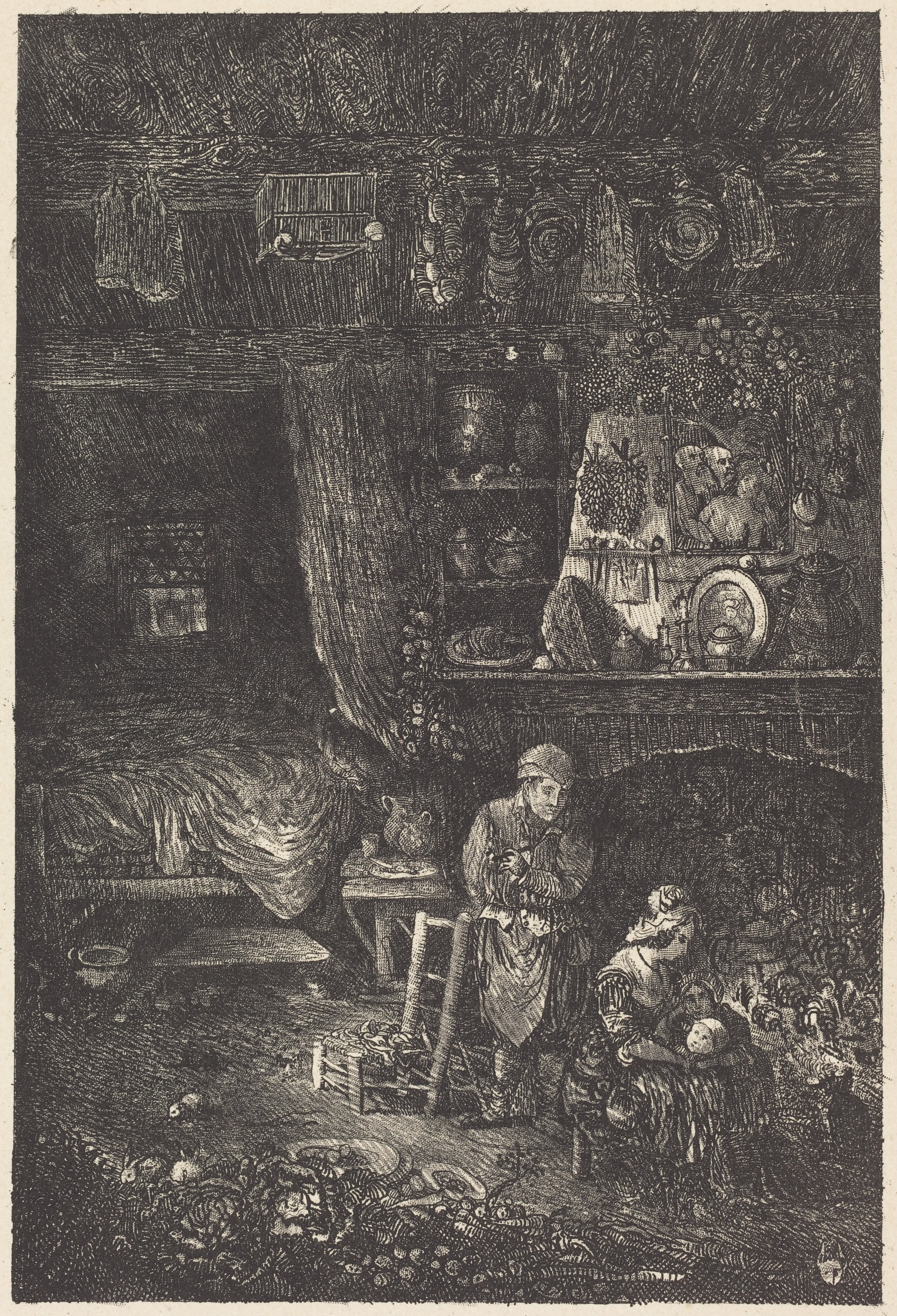 Flemish Interior Wallpaper