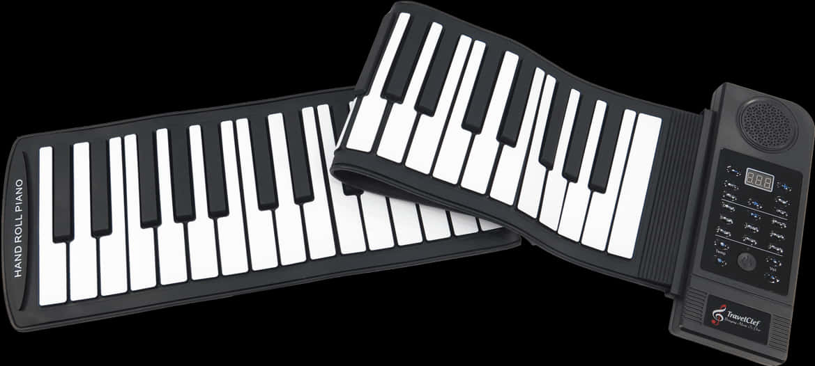Flexible Roll Up Piano Keyboard PNG