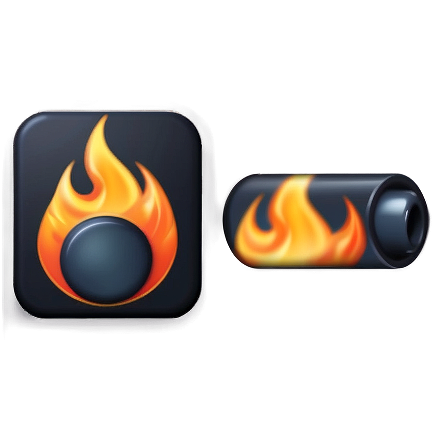 Flicker Fire Emoji Asset Png Ixk PNG