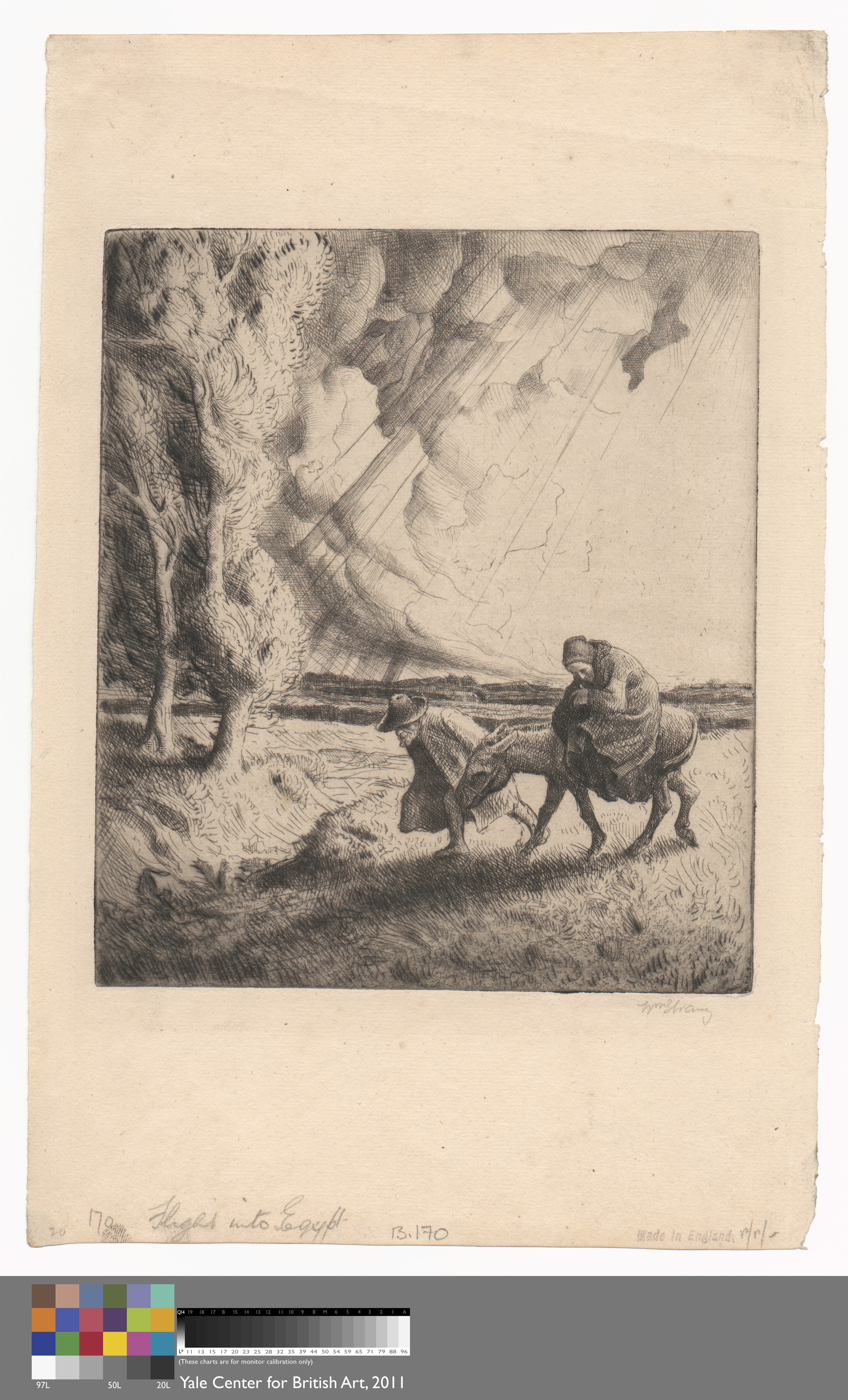 Flight into Egypt Wallpaper