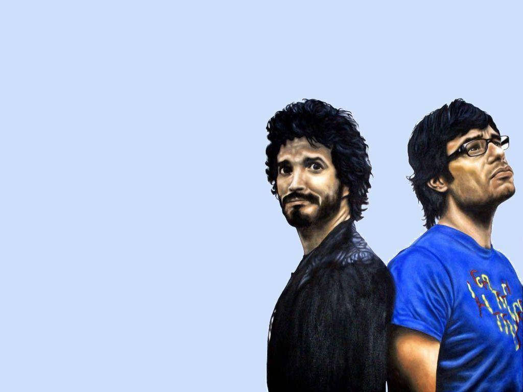 Flight Of The Conchords Realistic Painting Wallpaper