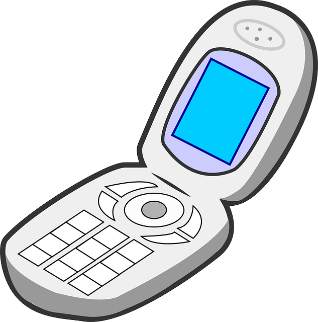 Download Flip Phone Vector Illustration | Wallpapers.com