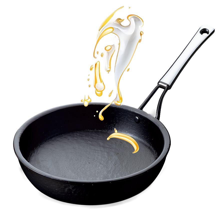 Flipping Pancake Frying Pan Png 06122024 PNG