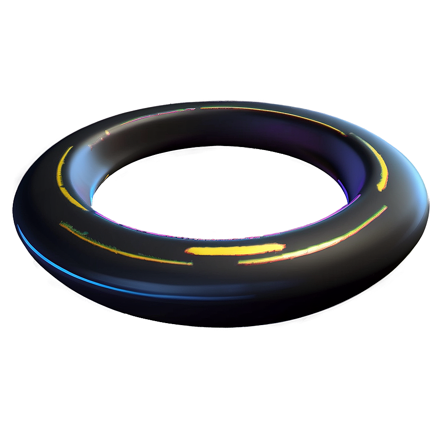 Floating 3d Circle Object Png 21 PNG