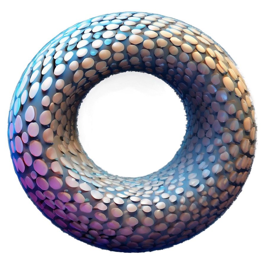 Floating 3d Circle Object Png Ikq9 PNG