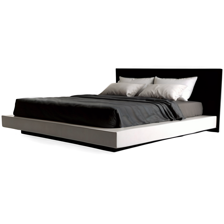 Floating Bed Modern Look Png 05042024 PNG