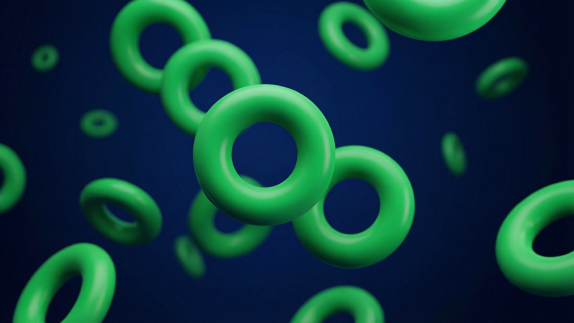 Cercles flottants Fonds d'écran