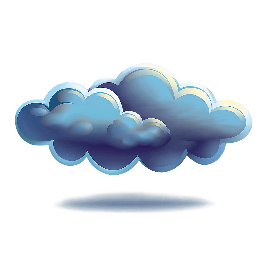 Floating Cloud Vector Png Dlb PNG