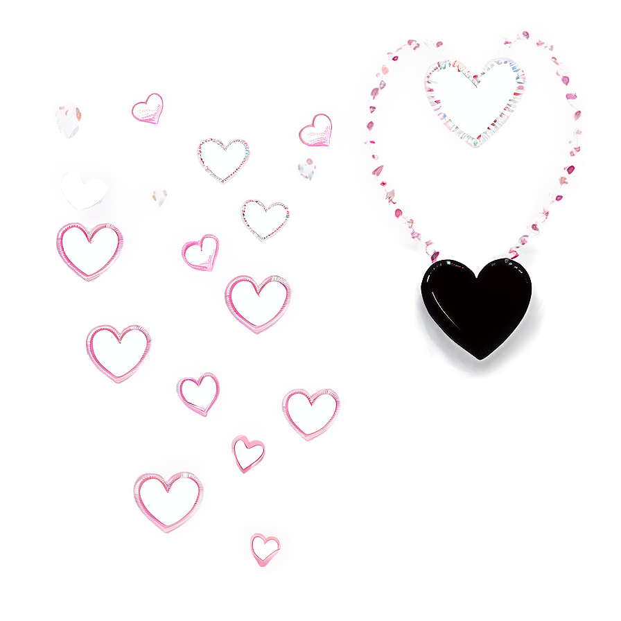 Floating Hearts Png 79 PNG