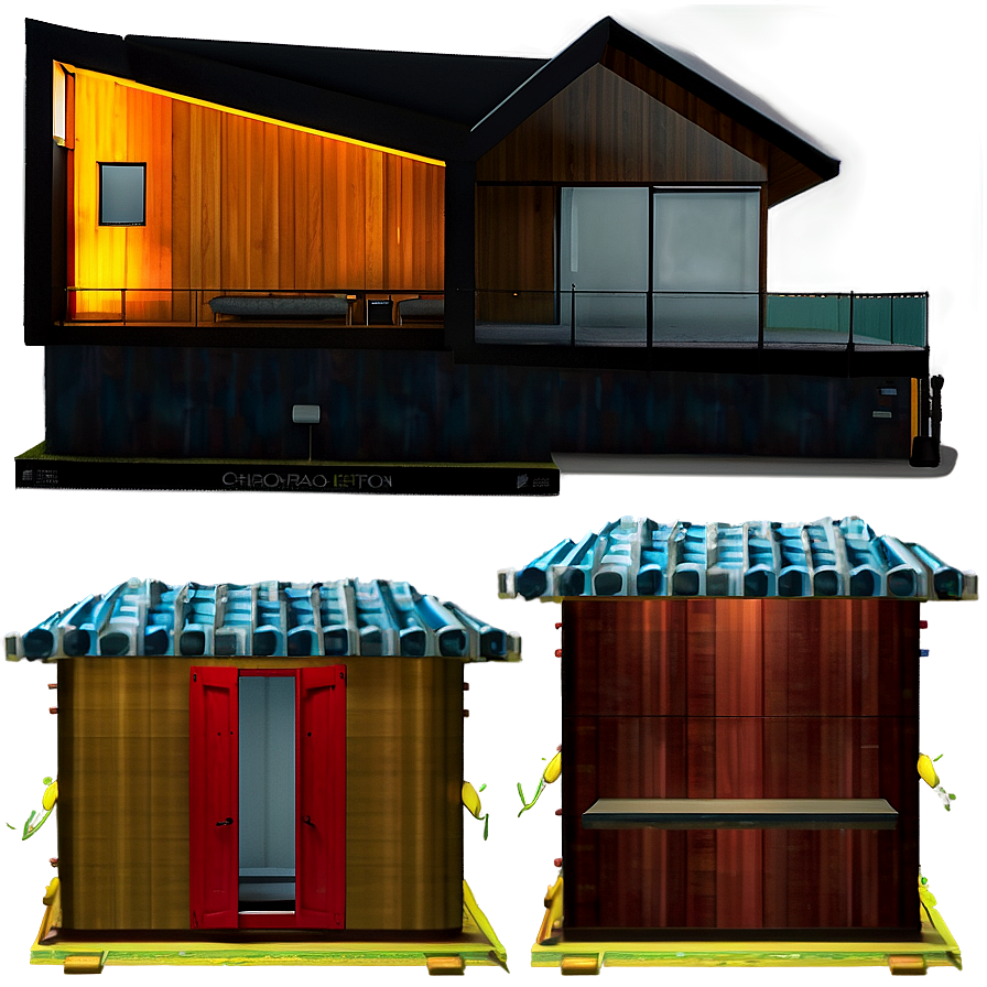 Floating House Idea Png Mfu PNG