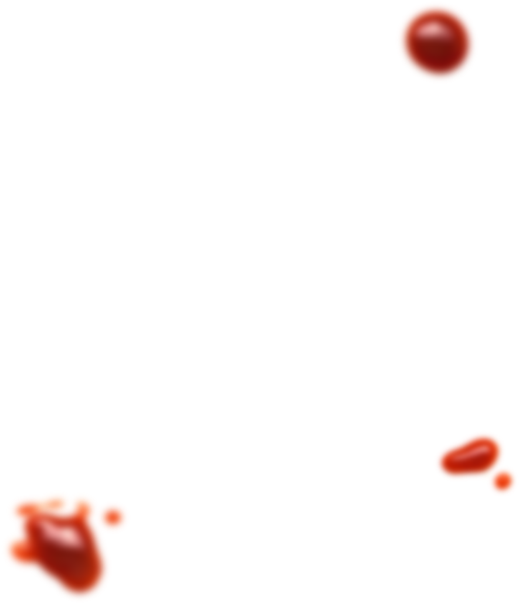 Floating Ketchup Drops PNG