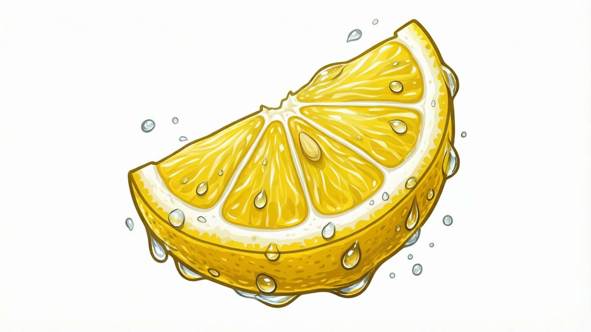 Fetta di Limone Fluttuante Sfondi