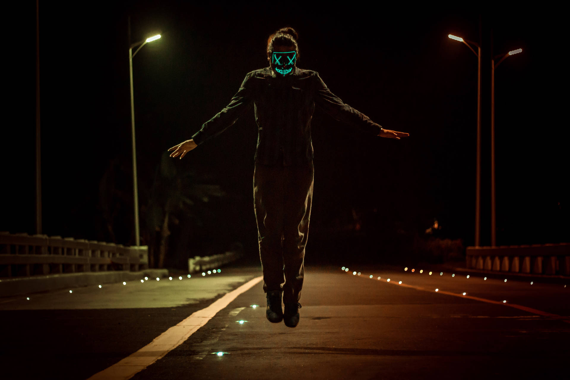Floating Man The Purge Wallpaper