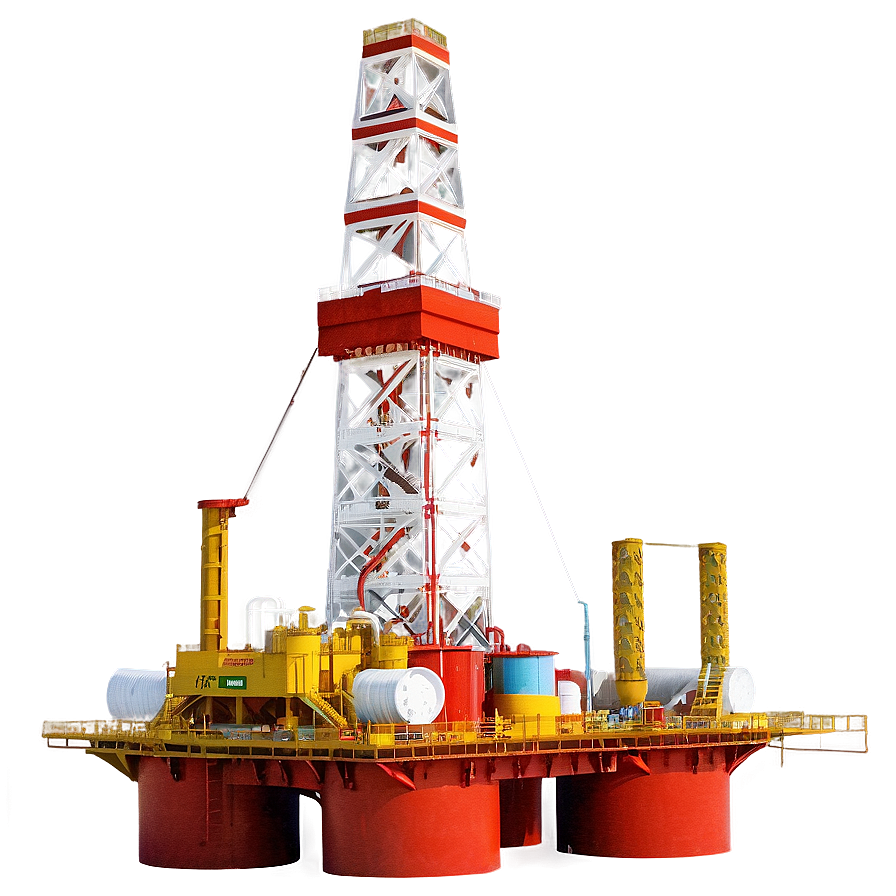 Floating Oil Rig Png 75 PNG