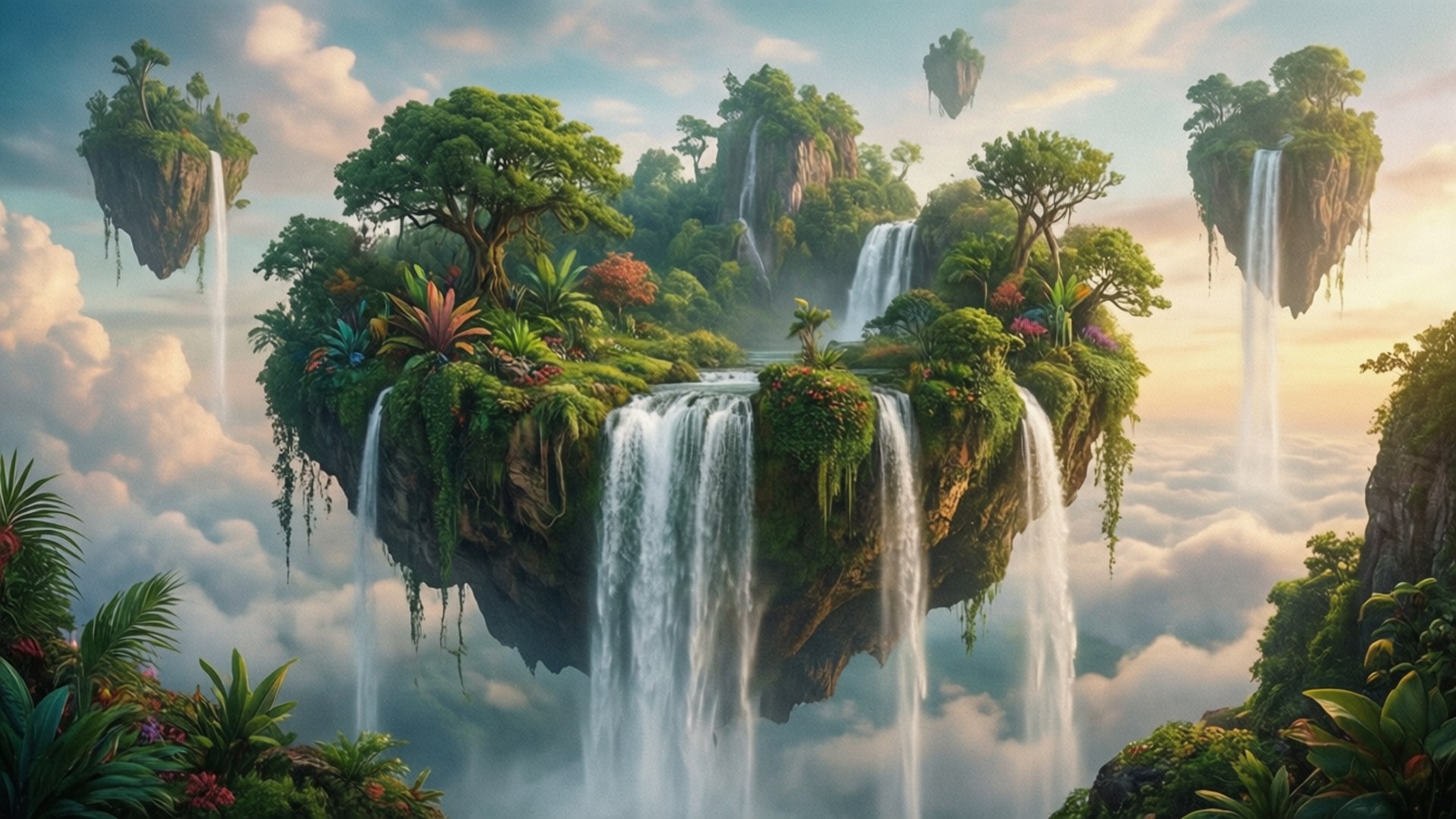 Floating Paradises Wallpapers