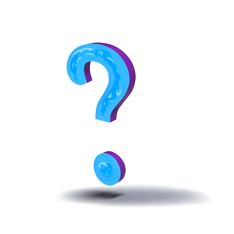 Floating Question Mark Transparent Png Khm PNG