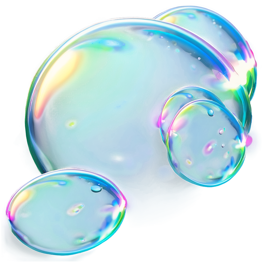 Floating Soap Bubbles Png 06122024 PNG