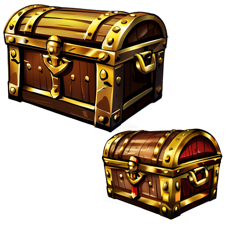 Floating Treasure Chest Png Enx PNG