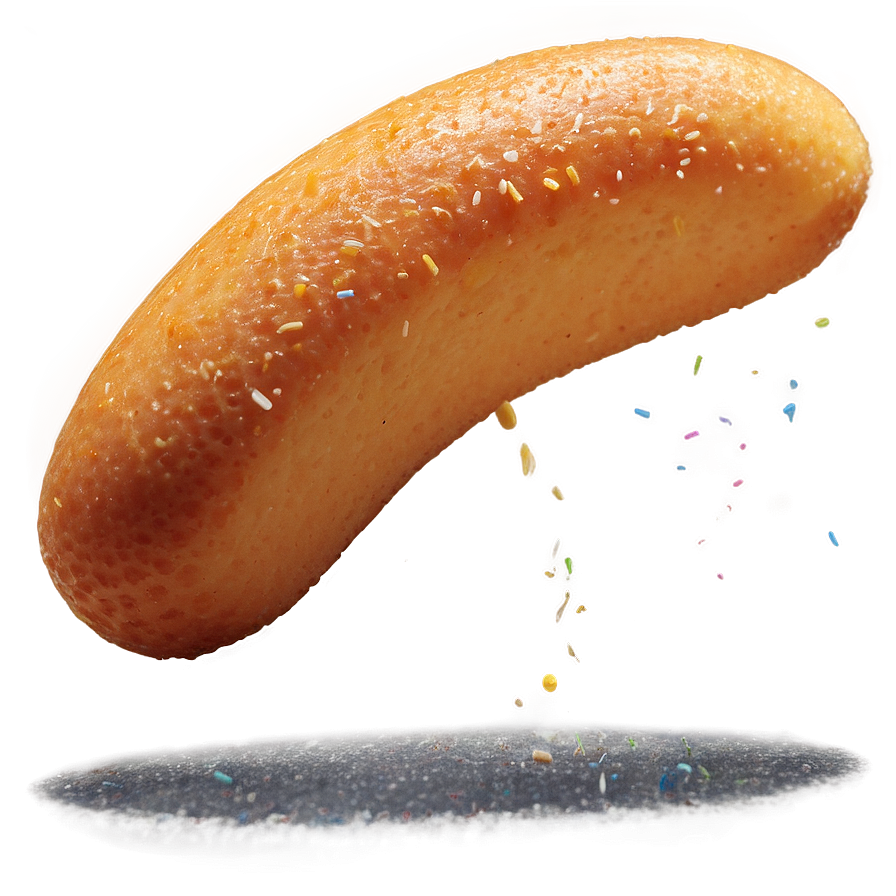 Floating Twinkie Snack Cake PNG