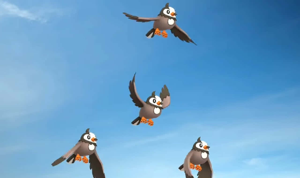 Flock Of Starly Wallpaper