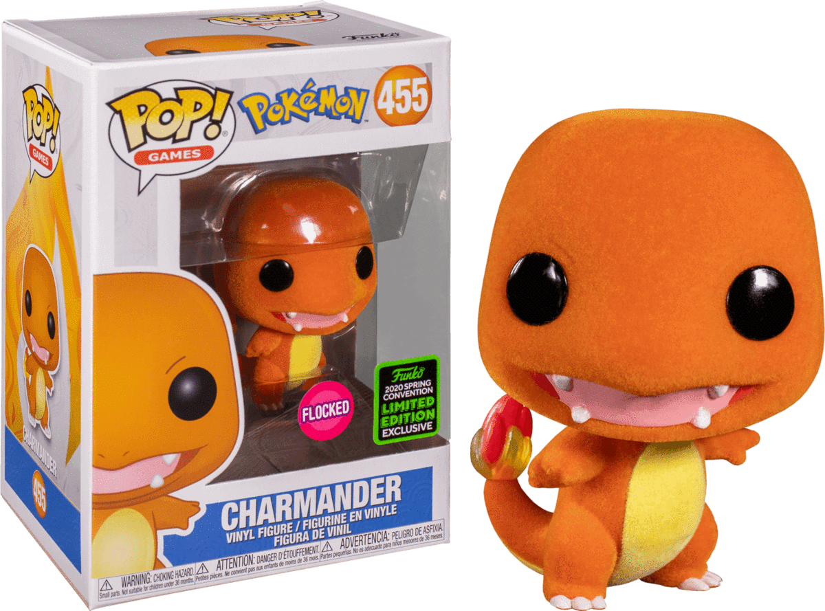 Download Flocked Charmander Funko Pop Exclusive | Wallpapers.com