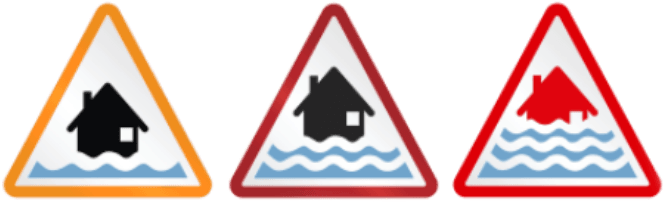 Flood Warning Signs Progression PNG