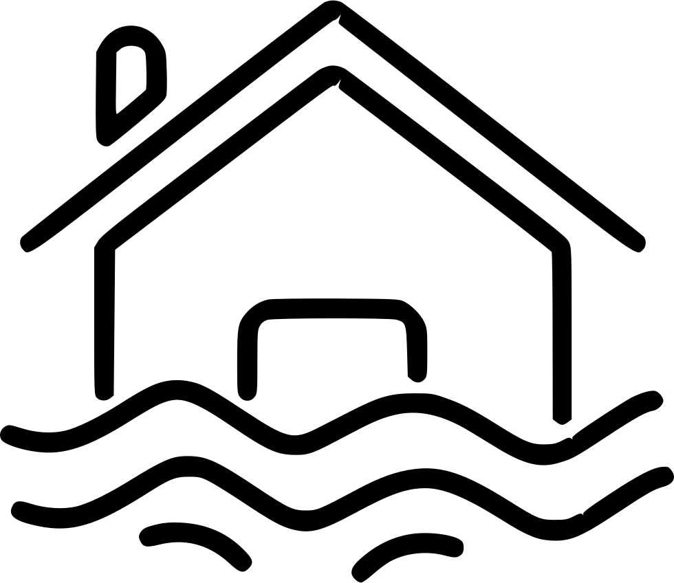 Flooded_ House_ Icon PNG
