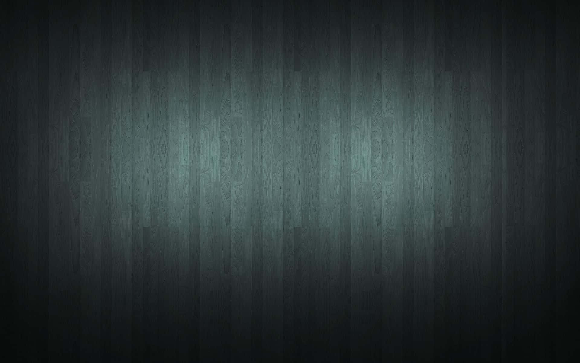 A Dark Wood Background With A Light Blue Light