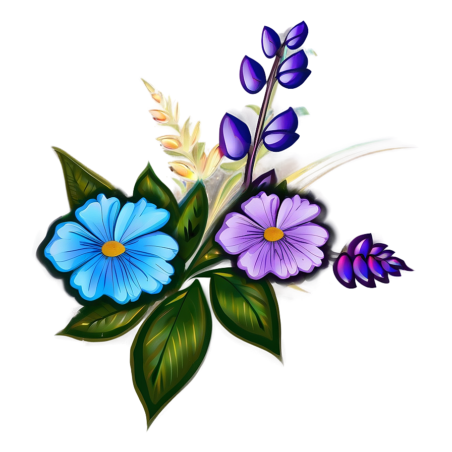 Download Floral Art Png 99 | Wallpapers.com