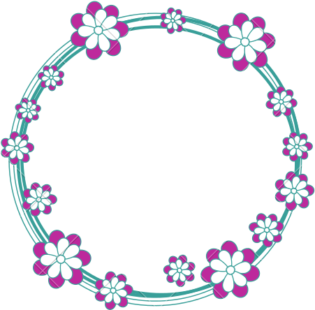 Floral_ Circle_ Border_ Design.png PNG