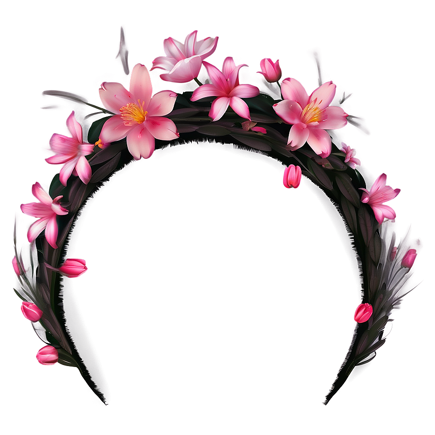 Floral Crown Design Png 04302024 PNG