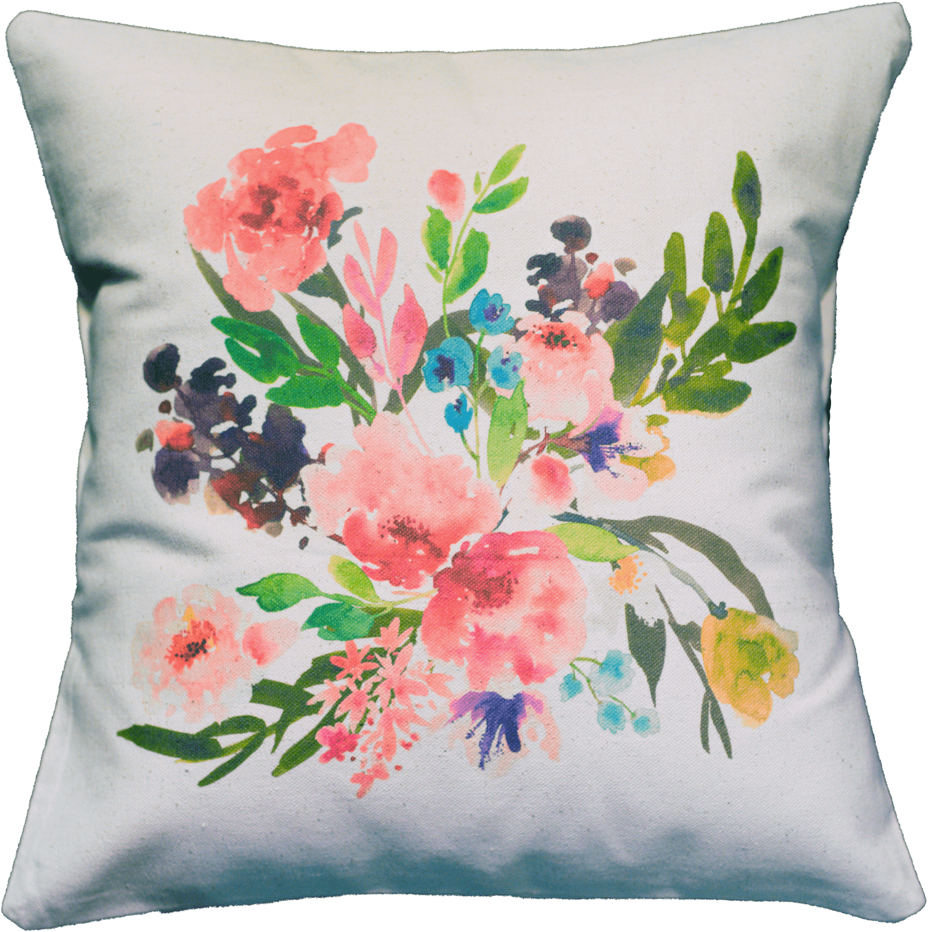 Floral Cushion Design PNG