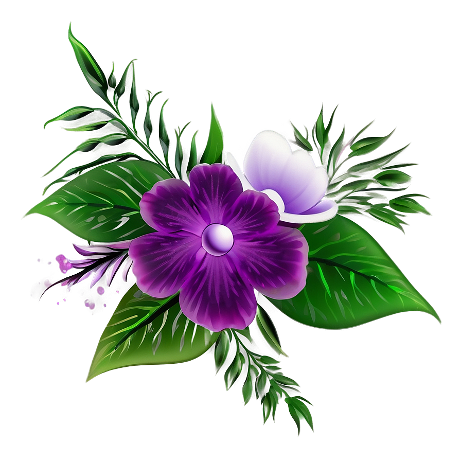 Floral Design C PNG