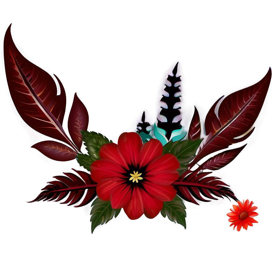 Floral Design D PNG