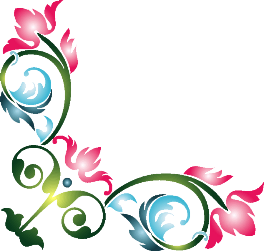 Floral Design Vector Art PNG