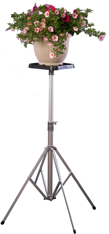 Floral Display On Tripod Stand PNG