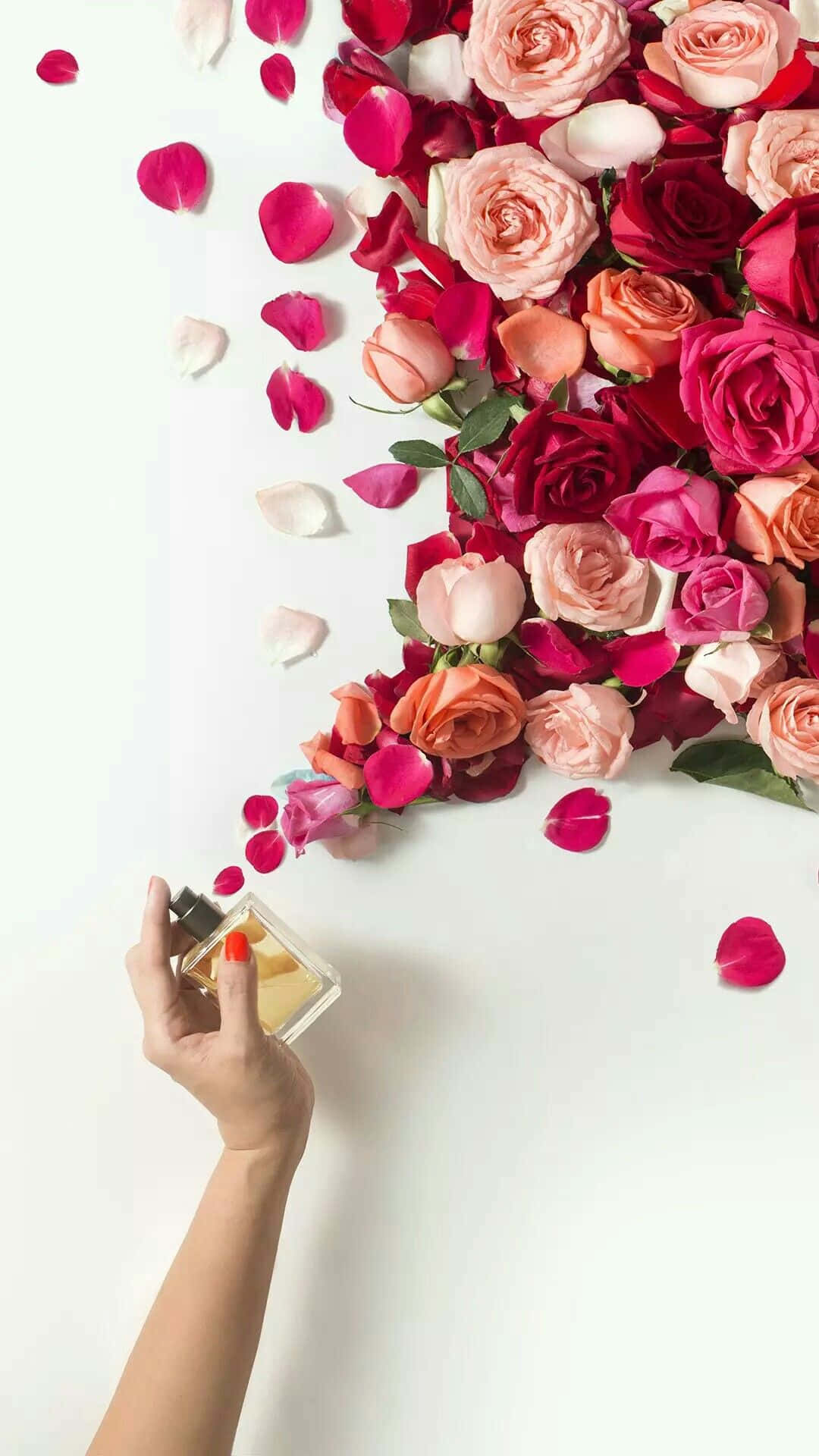 Floral Fragrance Delight Wallpaper