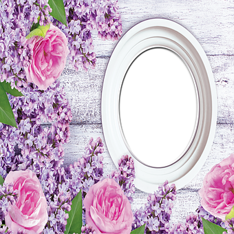 Floral Frame Coffee Cup Top View.jpg PNG