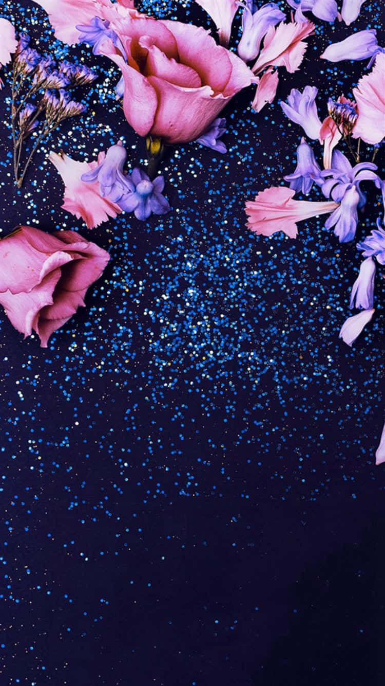Floral Glitter Fantasy.jpg Wallpaper