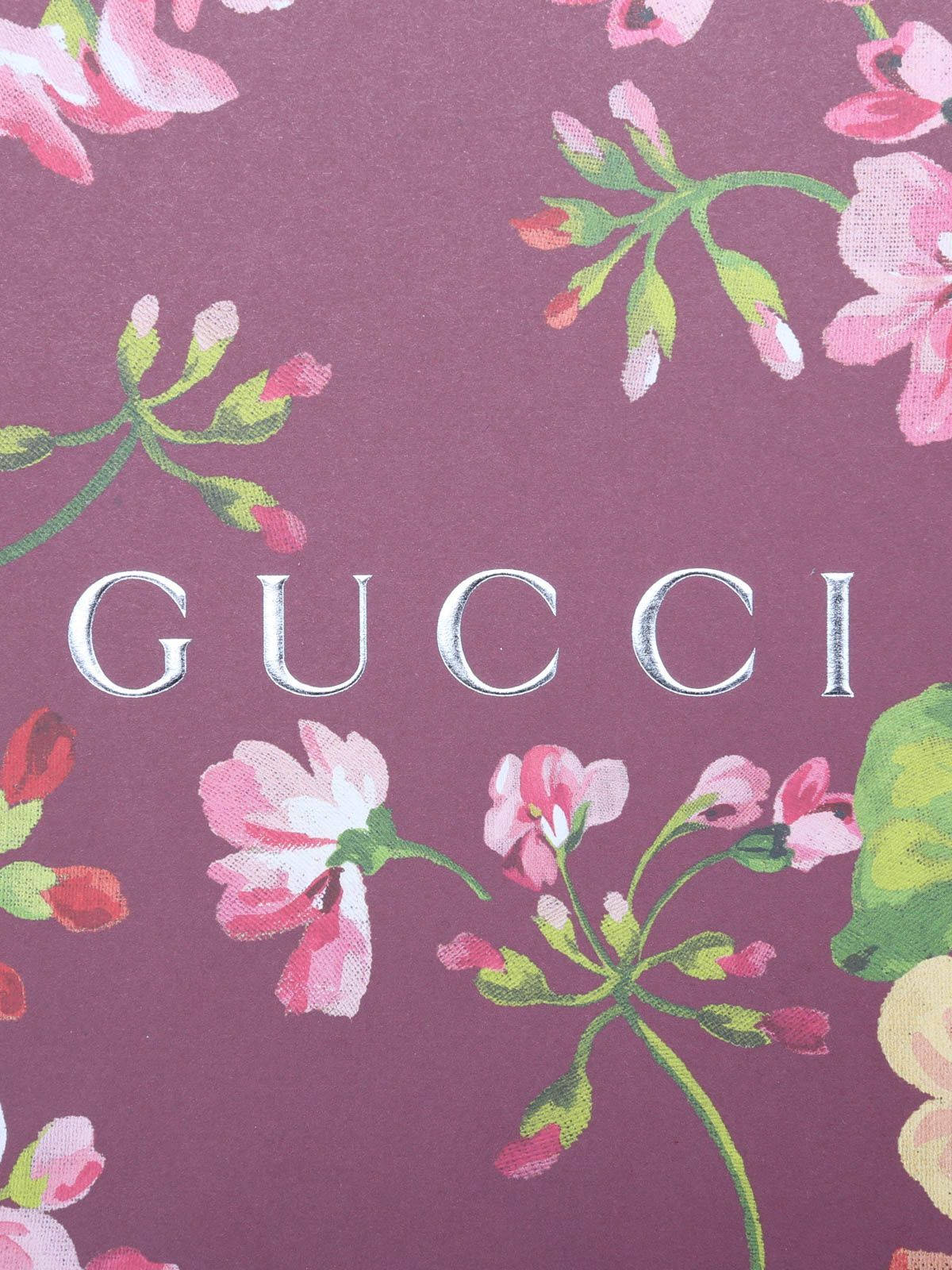 Floral Gucci Pattern Wallpaper