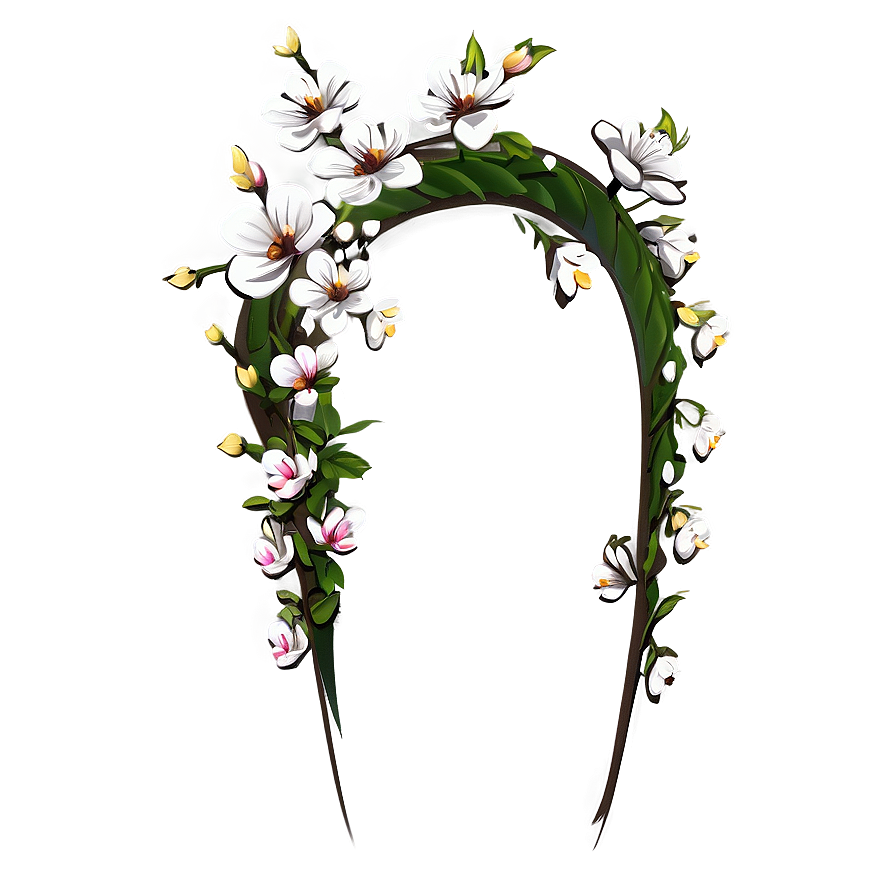 Floral Hair Accessory Png Kkv PNG