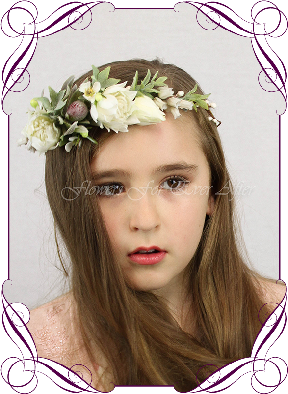 Download Floral Headband Girl Portrait 