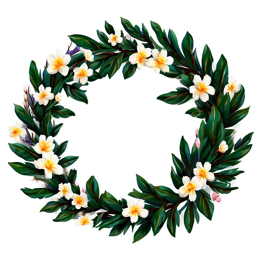 Floral Laurel Design Png Ovu96 PNG