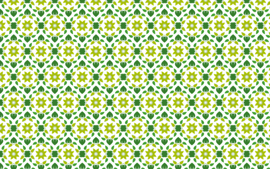 Floral Leaf Pattern Background PNG