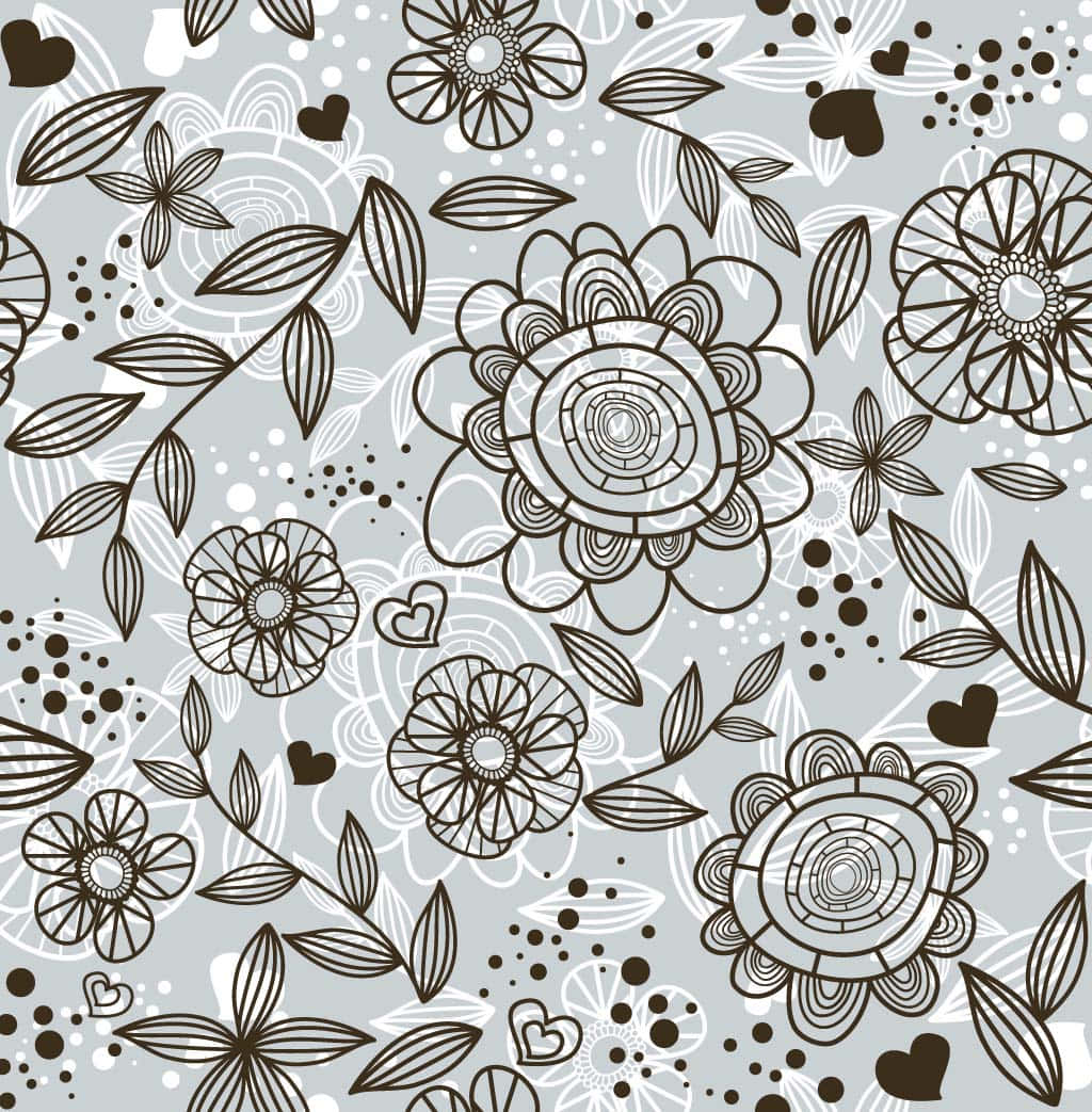 "A stunning floral pattern magically brings a room alive"